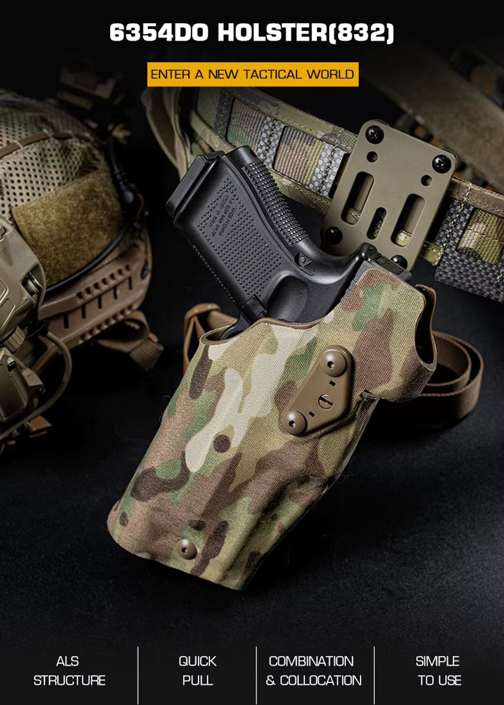 6354 DO ALS Holster - Right Hand