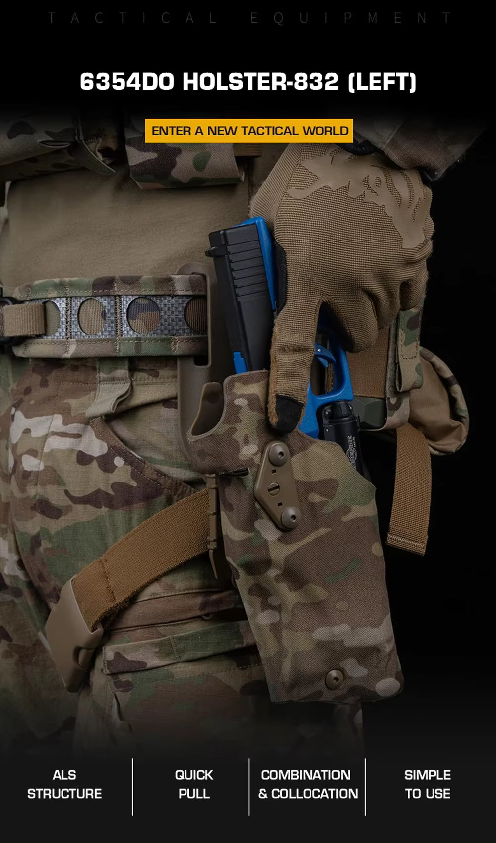 6354 DO ALS Holster - Left Hand